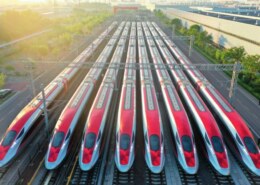 How long does it take to travel from Beijing to Guangzhou by high – speed rail?